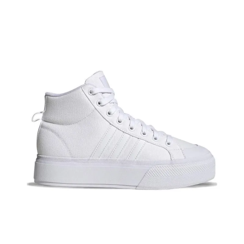 Adidas Bravada 2.0 Platform Mid Cloud White Chalk White Women's-1