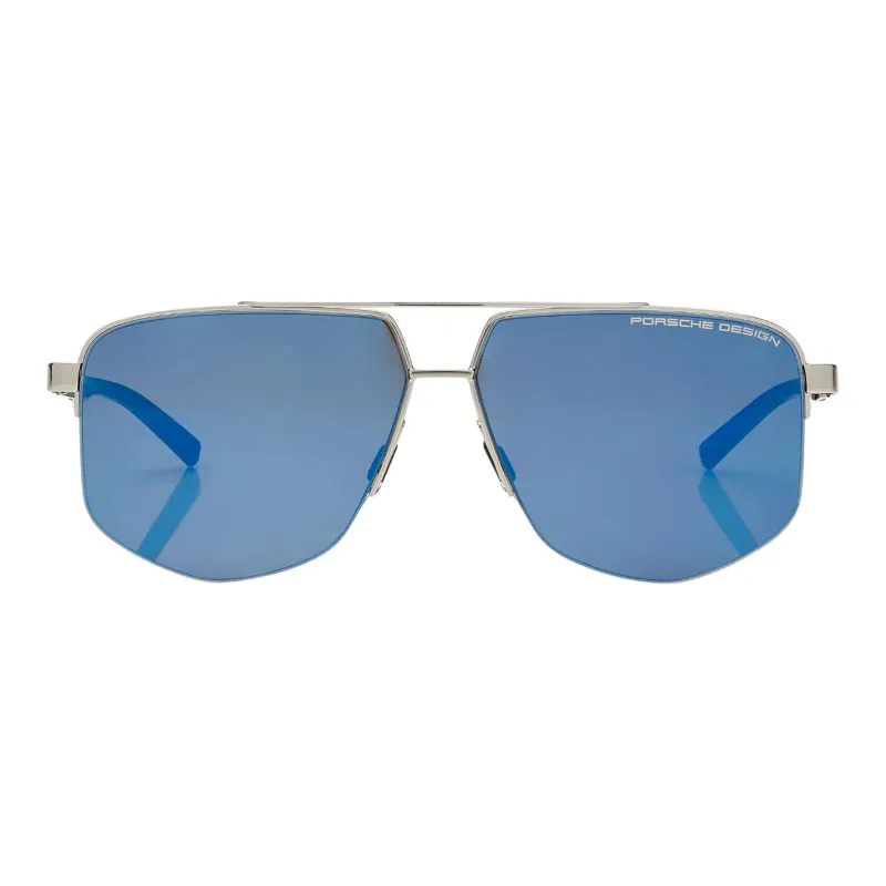 PORSCHE DESIGN Plate And Metal Irregular Shape Sunglasses Men's-2