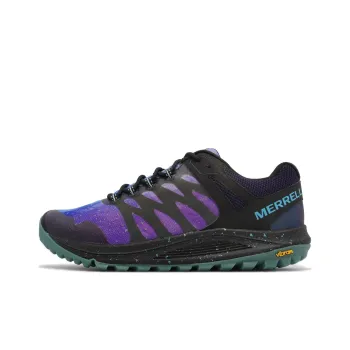 MERRELL Nova 2 Durable Breathable Low-Top Running Shoes Men's Black Purple