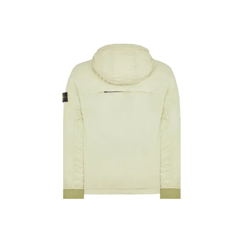 STONE ISLAND Foldable Logo Patch Zip Up Jacket-1
