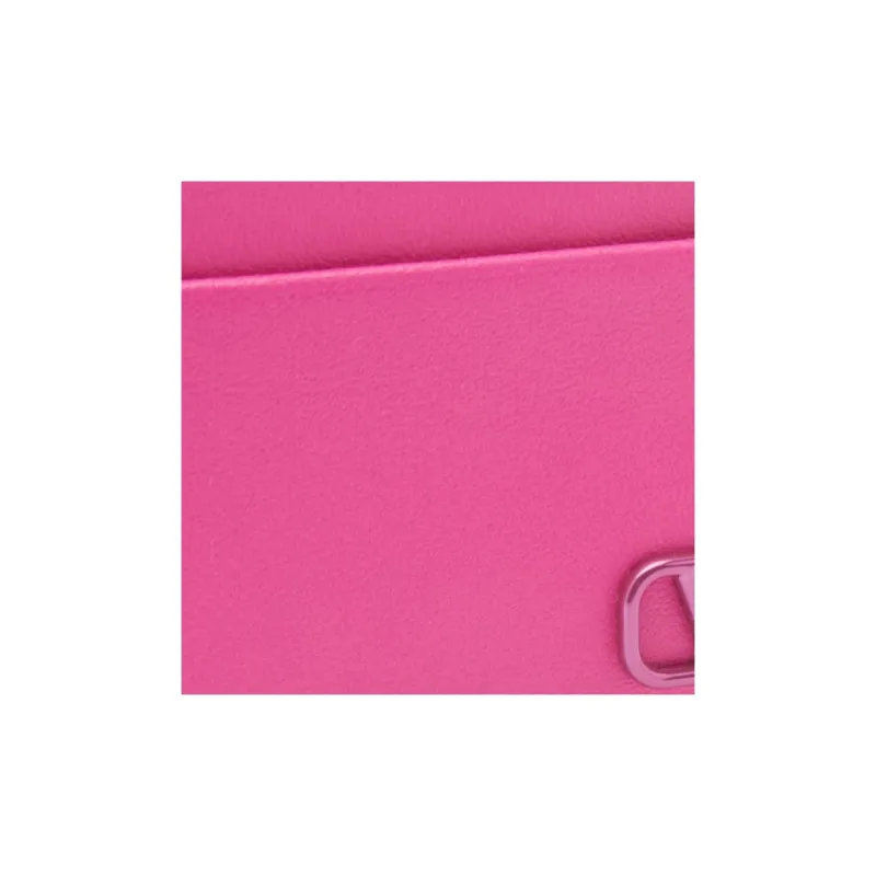 Valentino Genuine Leather Card Holder Men's Pink-2
