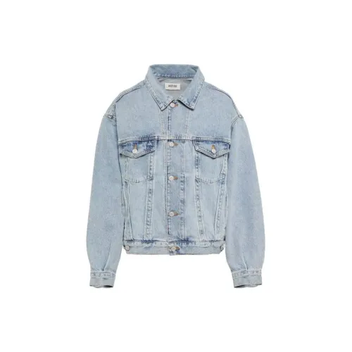 AGOLDE Denim Jackets Women's Blue