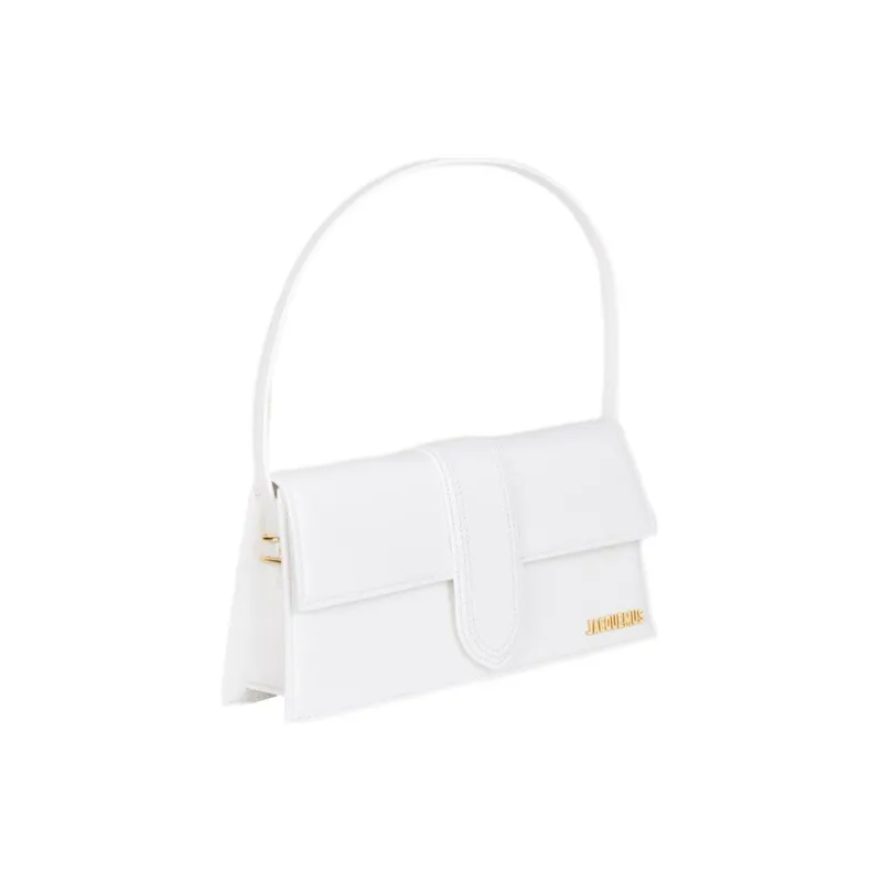 Jacquemus Leather Crossbody Bag Shoulder Bag Women's White-1