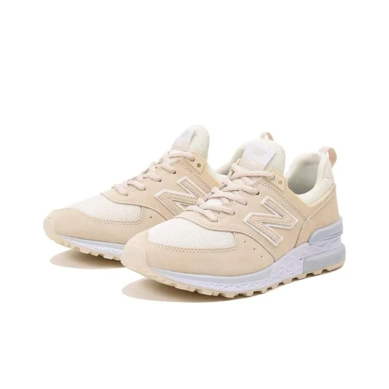 New Balance Nb 574 Sport Sports Casual Shoes 'Cream Y Wheat' Women's-3
