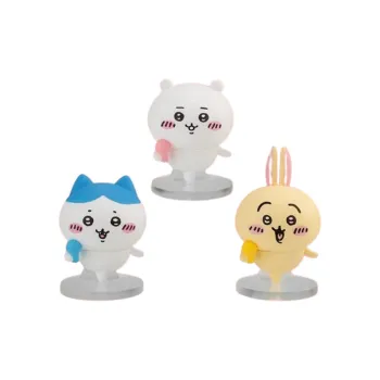 Chiikawa Chiikawa Hachiware Usagi Holding The Microphone Pose Chibi Figures