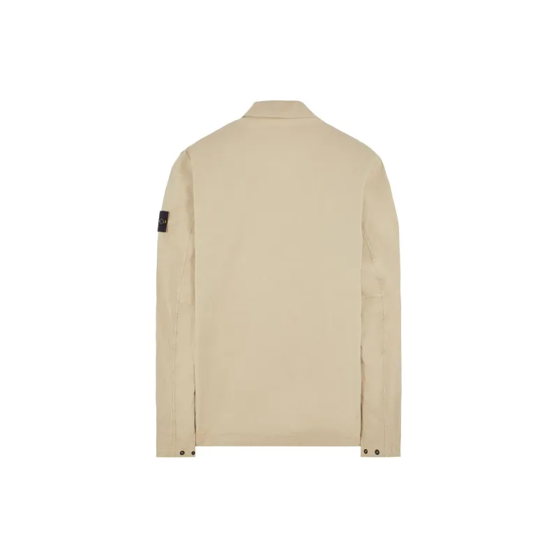 STONE ISLAND Compass badge Zip up Shirt Jacket-1