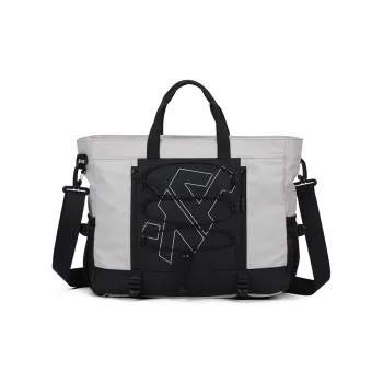 AOKING AK Polyester Travel Bag, One Shoulder Handbag Regular Unisex Black, Gray