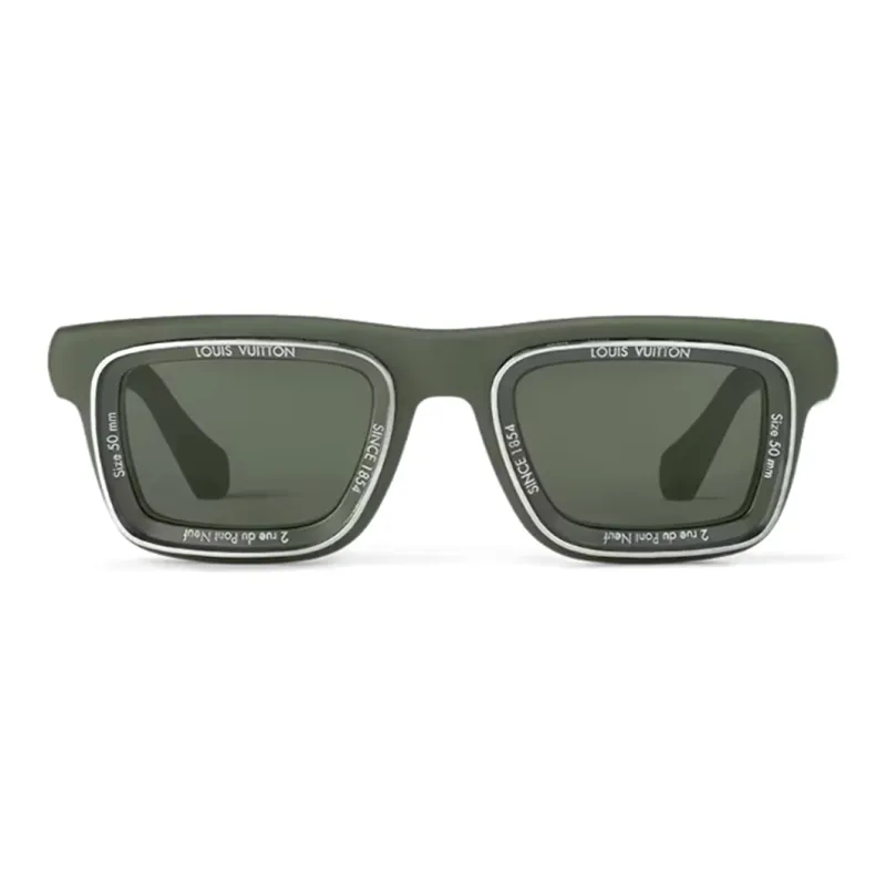 LOUIS VUITTON Lv Super Vision Square Sunglasses-0