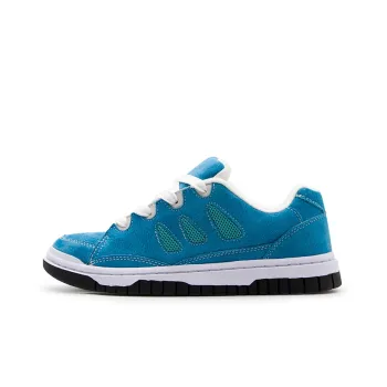 YIBONI Coverage Anti-Slip And Wear-Resistant Low-Top Skateboard Shoes Unisex Blue