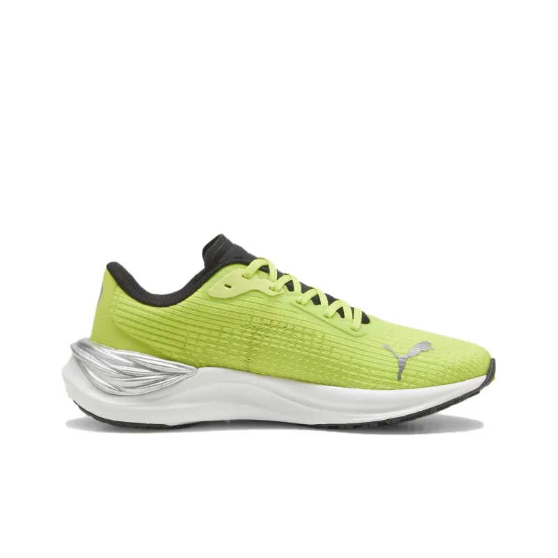 PUMA Electrify Nitro 3 Slip Resistant Low Top Running Shoes Women's Yellow Black-1