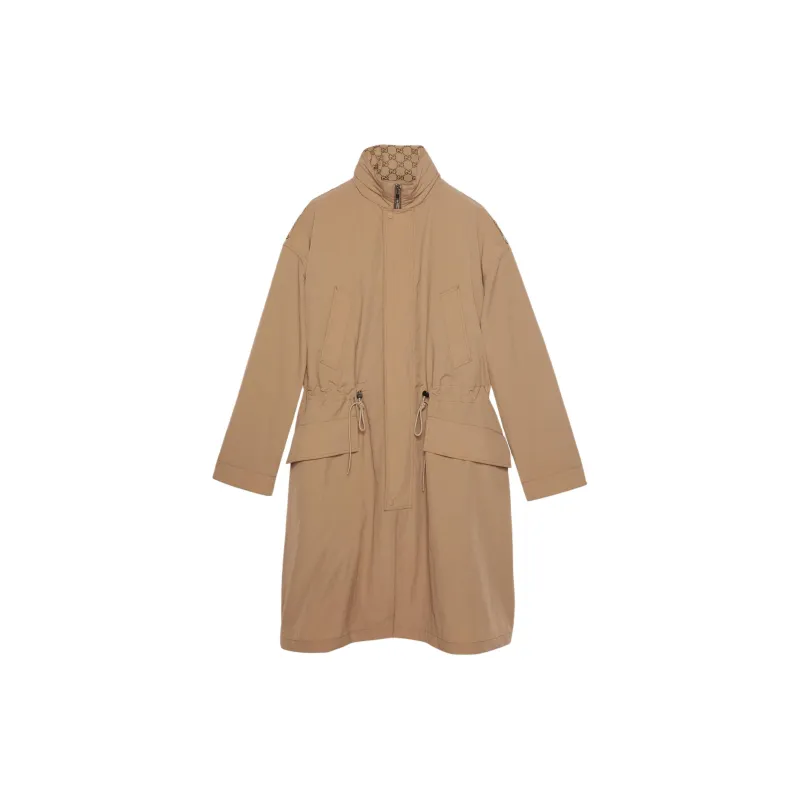 GUCCI 2010s Gg Canvas Coat-1