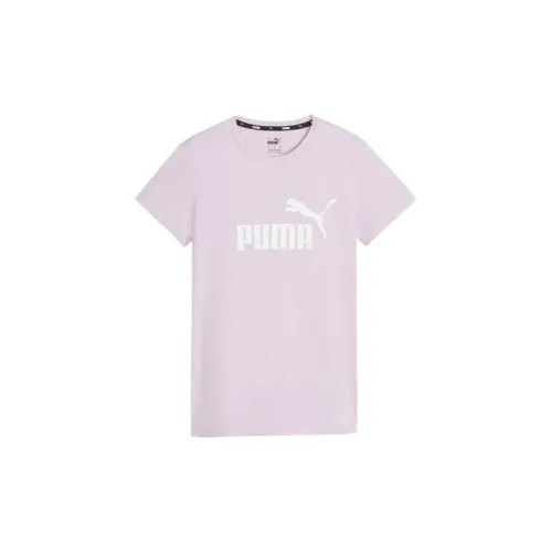 PUMA ESSENTIALS T-Shirts Women's Light Purple