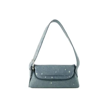OSOI Brot Cotton Handbag Shoulder Bag Regular Women's Blue