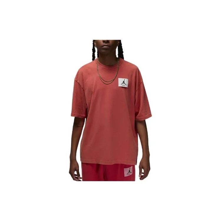 Jordan Flight Essentials T-Shirt Men's Orange Red-1