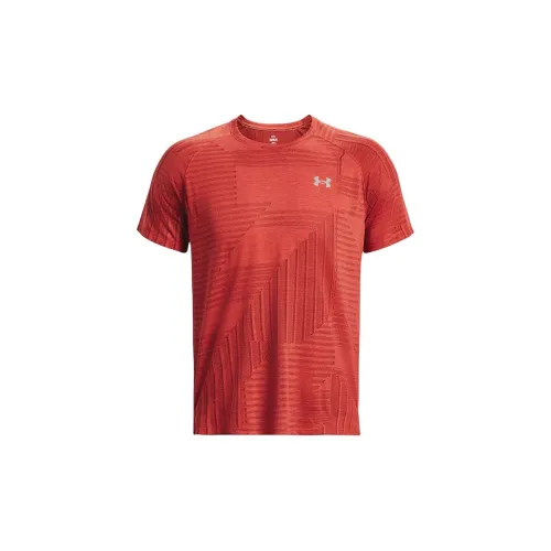 Under Armour Streaker T-Shirts Men Red