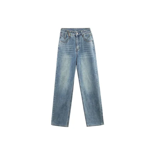 A paradise for awakening Jeans Women's Vintage Blue