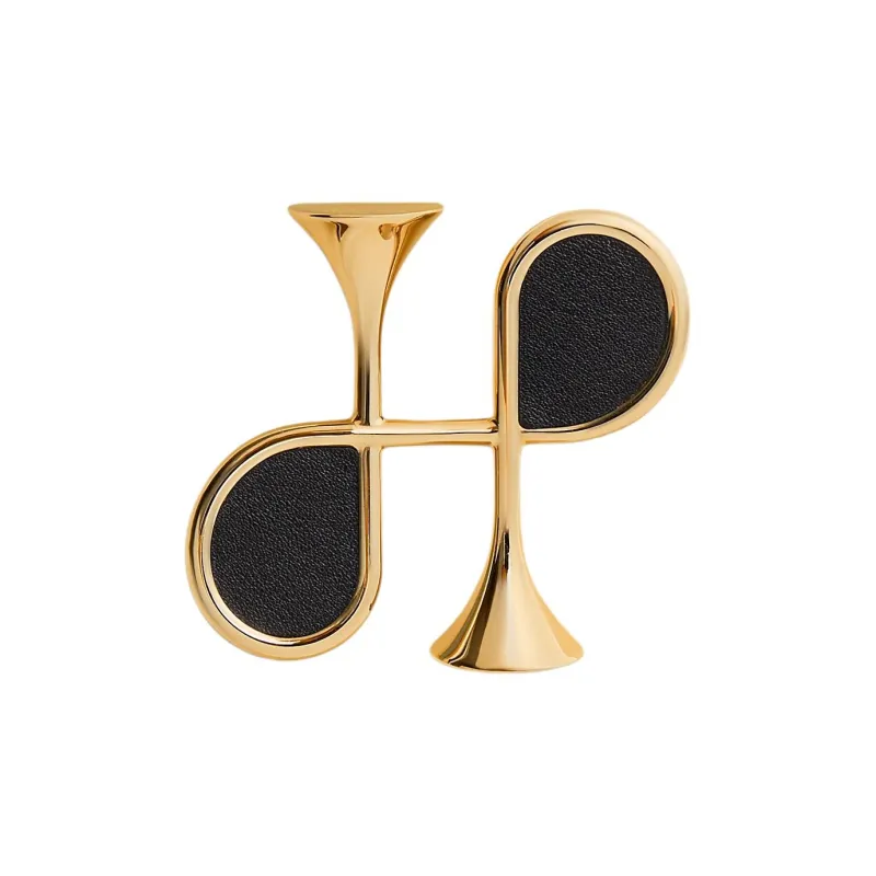 HERMES Cor H Brooches Women's-0