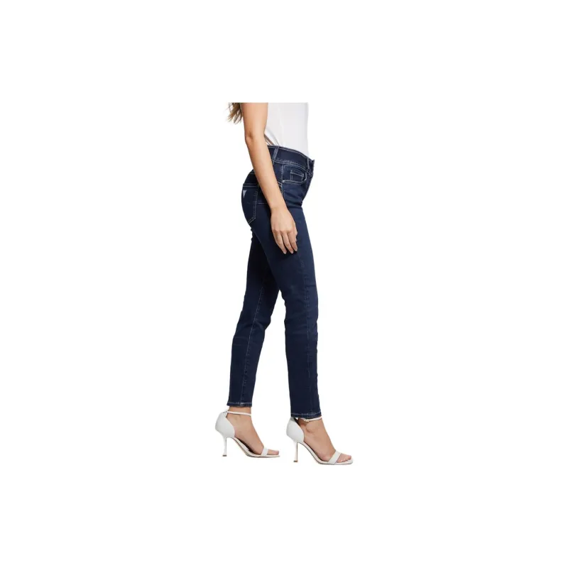 GUESS Eco Shape Up Skinny Jeans Jeans Women's Navy Blue-2