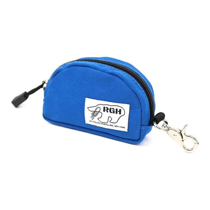 Rough Enough Canvas Canvas Bag Hanging Bag Card Holder Storage Bag Coin Purse Small Size Unisex Royal Blue-1