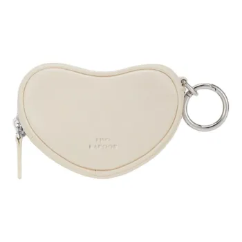 FIND KAPOOR Artificial Leather Clutch Coin Purse Mini Women's White/Black/Silver/Pink