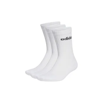 Adidas C LIN CREW 3P Mid Calf Socks Men's 3 Pack White