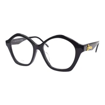 LOEWE Plate Frame Irregular Shape Optical Glasses Women's
