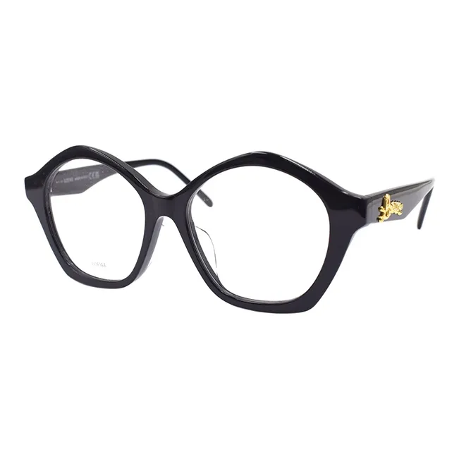 LOEWE Plate Frame Irregular Shape Optical Glasses Women's-0