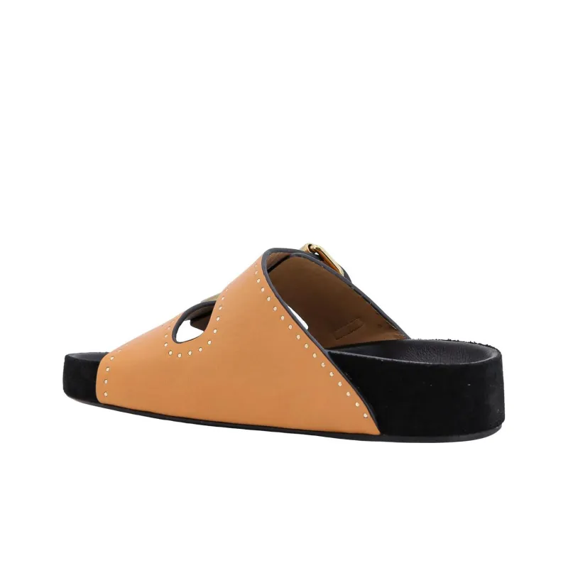 ISABEL MARANT Lennyo Studded Sandals-3