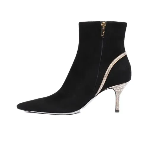 RENE CAOVILLA Ankle Boots Women's Black