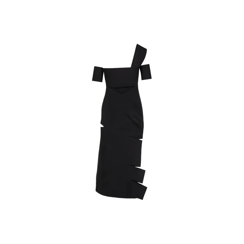 Alexander McQueen Cut-Out Bandage Dress-1