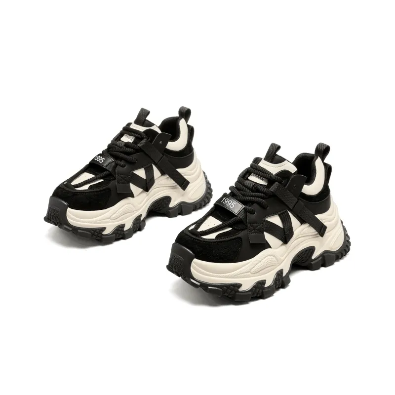 C°BANNER Height Increasing Warmth Low-Top Chunky Sneakers Women's-27