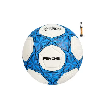 PSYCHE Size 5 Ball Soccer PU Seamless Thermal bonding Unisex Blue White