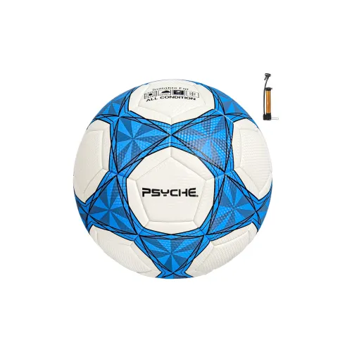 PSYCHE Size 5 Ball Soccer PU Seamless Thermal bonding Unisex Blue White