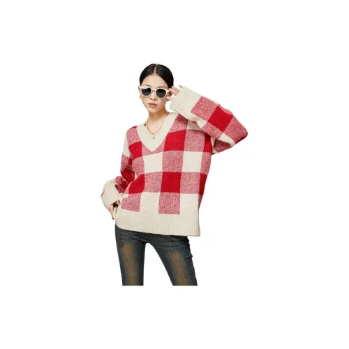 Weekly Sweaters Women's Red