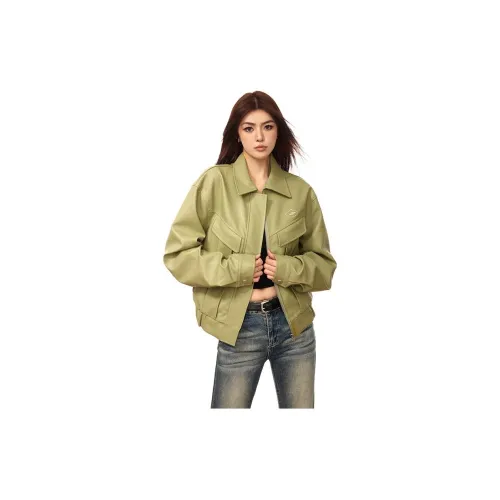 Aaisup Jackets Women's Green