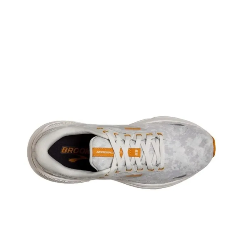 Brooks Adrenaline GTS Cushioning, Wear Resistant Low Top Running Shoes Men's Gray-3