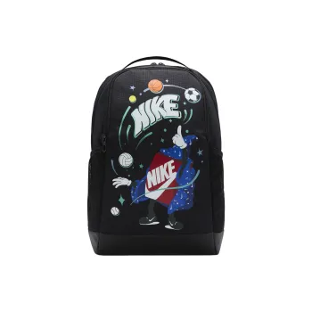 Nike Polyester Backpack Regular Men's Black & White