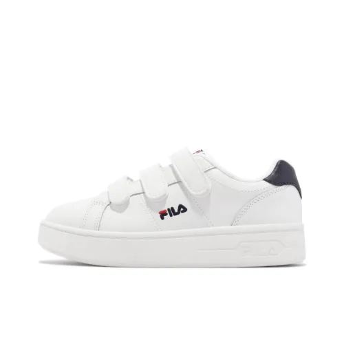 FILA Court Deluxe Skateboard Shoes Women's Low-Top White