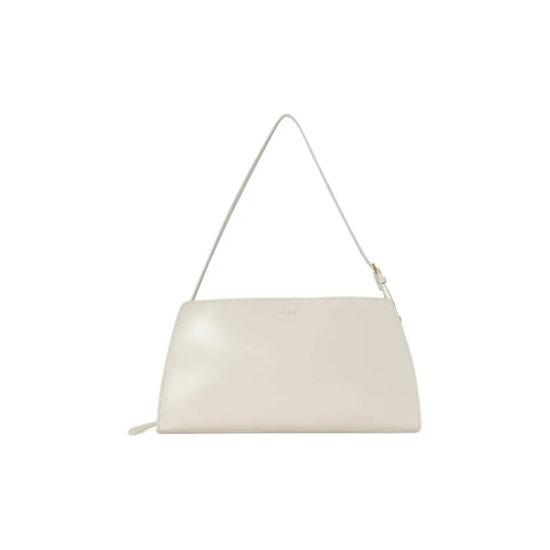 THE ROW Dalia Leather Handbag Shoulder Bag Women's Ivory-0