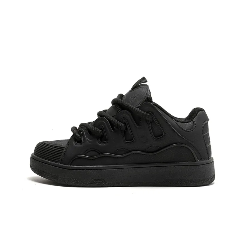 AD Wear-Resistant Low-Top Skateboard Shoes-12