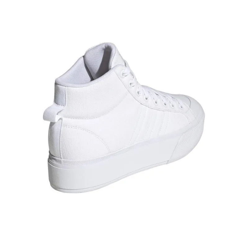 Adidas Bravada 2.0 Platform Mid Cloud White Chalk White Women's-2