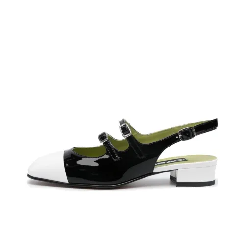 Carel Paris Abricot 30mm Leather Pumps