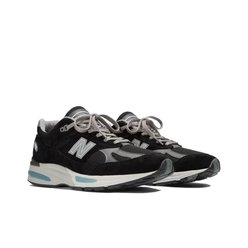 New Balance NB 991 Anti Slip Wear Resistant Low Top Casual Running Shoes Men's Black-1