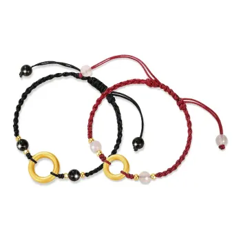 Jingleo Chalcedony Jade Bracelet/Anklet Unisex