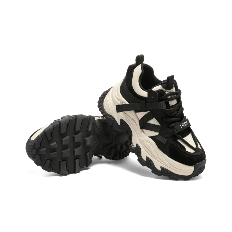 C°BANNER Height Increasing Warmth Low-Top Chunky Sneakers Women's-28