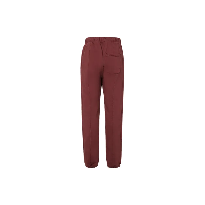 Drew House Letter Logo Series Knitted Sweatpants Unisex Burgundy-1