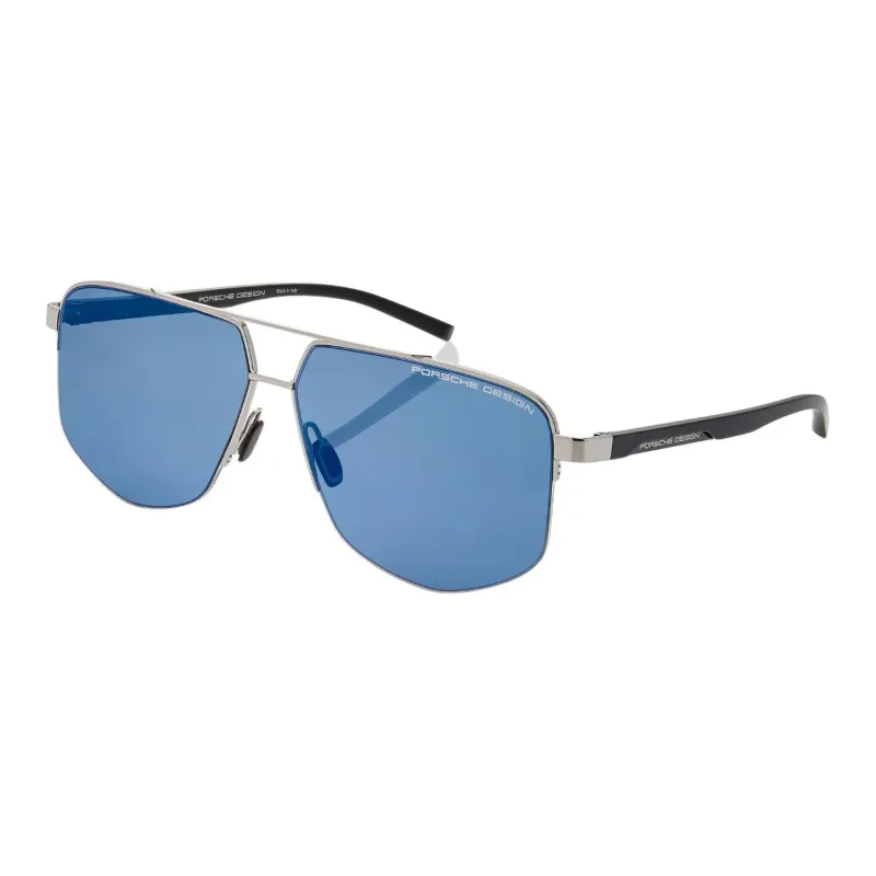 PORSCHE DESIGN Plate And Metal Irregular Shape Sunglasses Men's-3