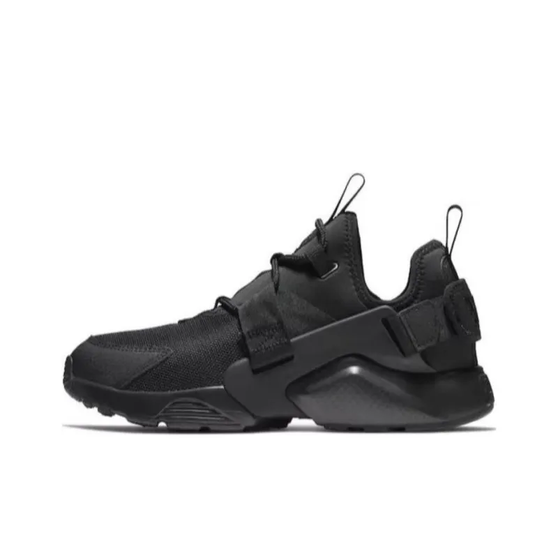 Nike Air Huarache City Low Triple Black Women's-0