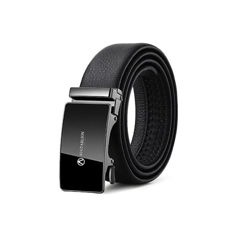 AUGTARLION Youth Business Casual Pants Belt Leather Belts Men's Width  3.5cm-0