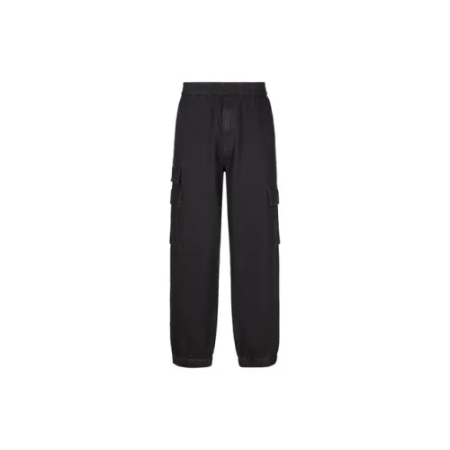 Neil Barrett X CROQUIS Jeans Men 990 Black Denim